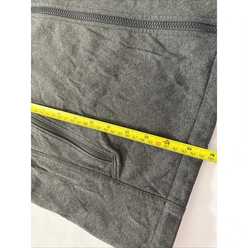 The North Face Windwall Jacket Gray Full Zip Softshell Coat Mens Sz Medium‎ Fit